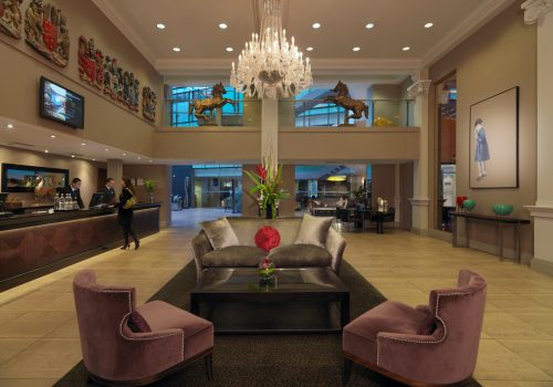 Lobby and Reception at Manchester Radisson Blu Edwardian