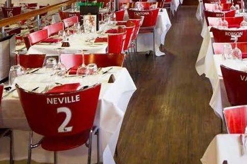 Restaurant in Old Trafford © Manchester United Football Club